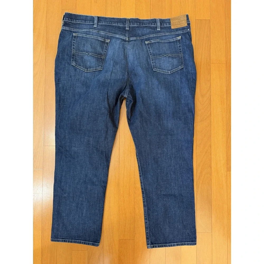 Lucky Brand Men's Jeans 50x32 Athletic Fit Big & Tall Dark Wash Stretch Denim